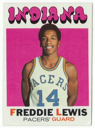 1971-72 Topps Basketball #204 Freddie Lewis rookie front