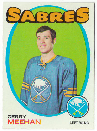 1971-72 Topps Hockey #74 Gerry Meehan