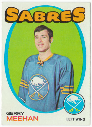 1971-72 Topps Hockey #74 Gerry Meehan