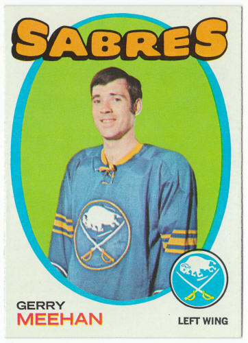 1971-72 Topps Hockey #74 Gerry Meehan