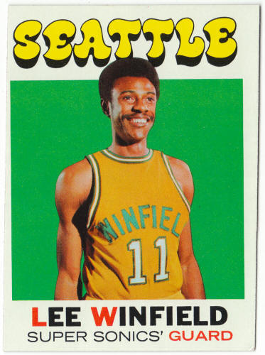 1971-72 Topps Basketball #103 Lee Winfield