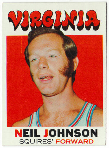 1971-72 Topps Basketball #216 Neil Johnson