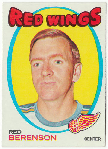 1971-72 Topps Hockey #91 Red Berenson