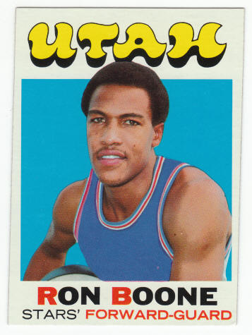 1971-72 Topps Ron Boone #178 Rookie Card