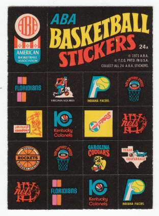 1971-72 Topps Basketball Trios #24A