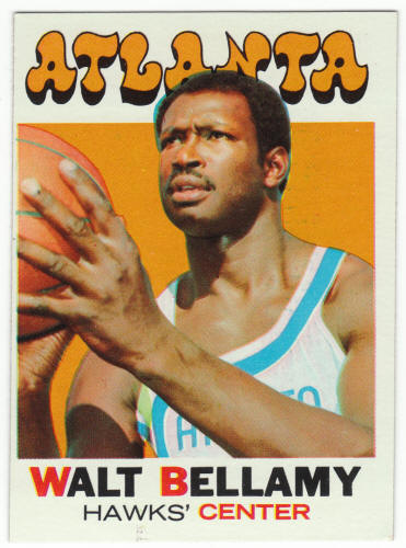 1971-72 Topps Basketball #116 Walt Bellamy