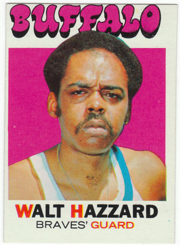 1971-72 Topps Basketball #24 Walt Hazzard