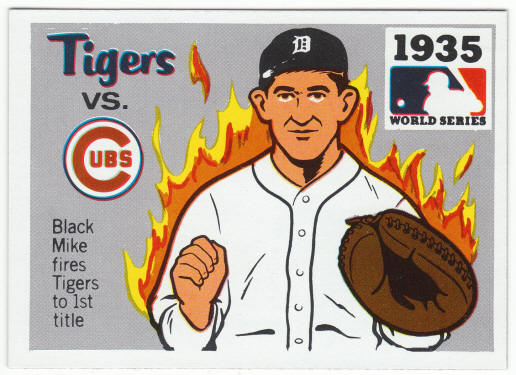 1971 Fleer 1935 World Series Card #33