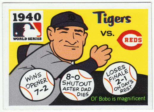 1971 Fleer 1940 World Series Card #38 Bobo Newsom