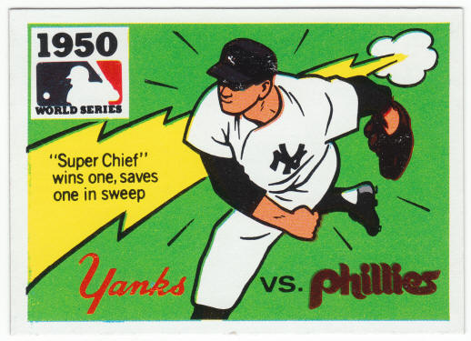 1971 Fleer 1950 World Series Card #48