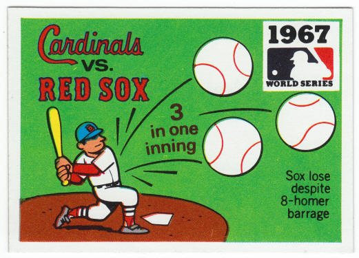 1971 Fleer 1967 World Series Card #65
