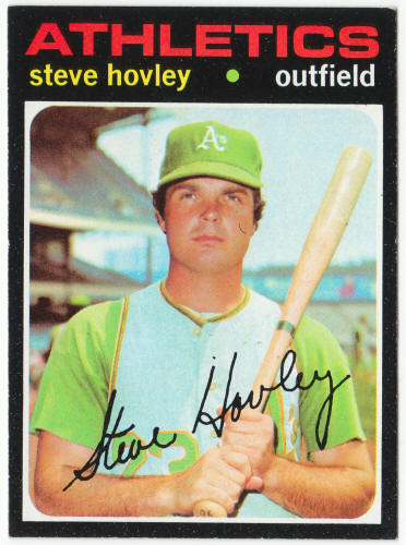 1971 Topps Baseball #109 Steve Hovley