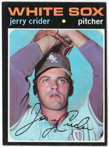 1971 Topps Baseball #113 Jerry Crider