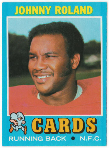 1971 Topps Football #123 Johnny Roland