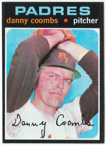 1971 Topps Baseball #126 Danny Coombs