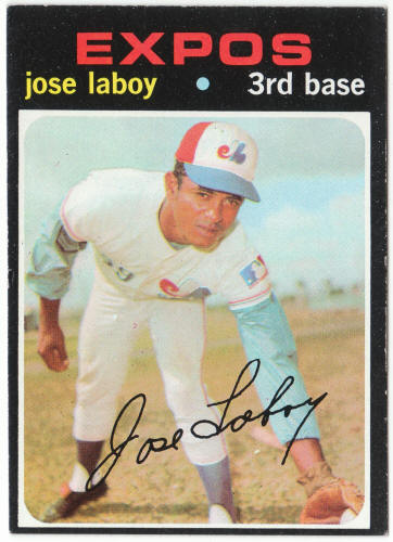 1971 Topps Baseball #132 Jose Laboy