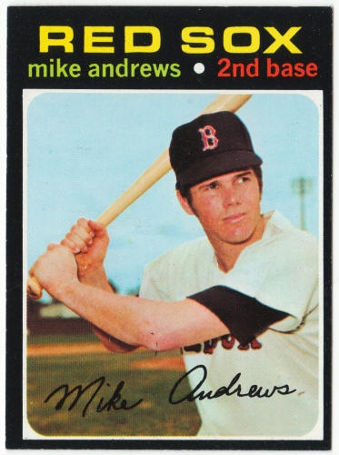 1971 Topps Baseball #191 Mike Andrews