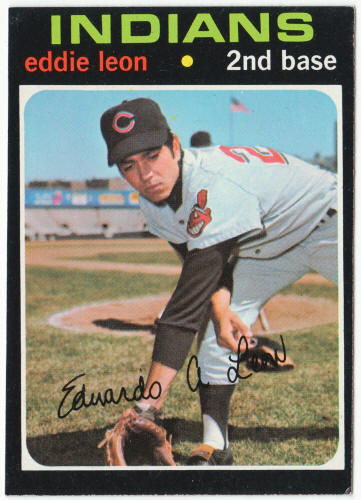 1971 Topps Baseball #252 Eddie Leon