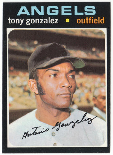 1971 Topps Baseball #256 Tony Gonzalez