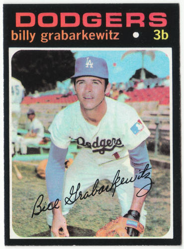 1971 Topps Baseball #85 Billy Grabarkewitz