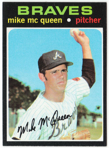 1971 Topps Baseball #8 Mike McQueen