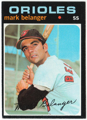 1971 Topps Baseball #99 Mark Belanger