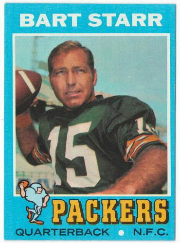 1971 Topps Football #200 Bart Starr