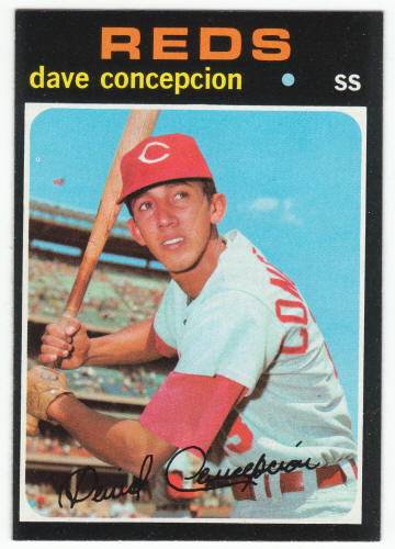 1971 Topps Dave Concepcion 14 Rookie Card