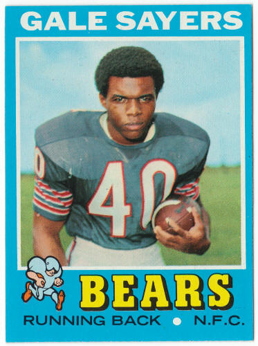 1971 Topps Football #150 Gale Sayers