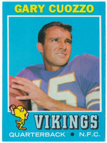 1971 Topps Football #18 Gary Cuozzo