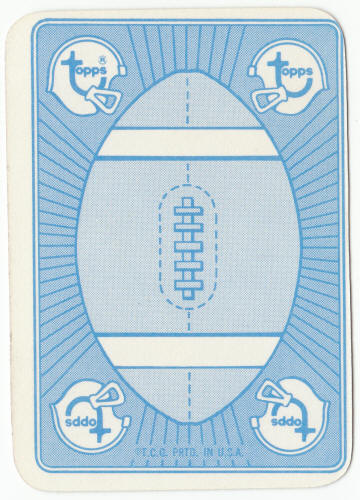 1971 Topps Football Insert Card 17 Floyd Little back