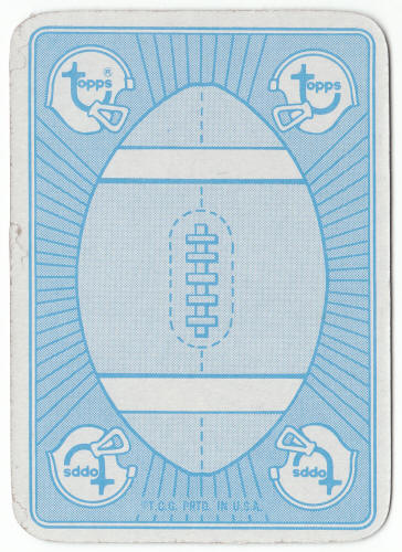 1971 Topps Football Insert Card 38 Matt Snell
