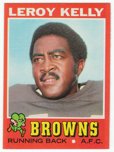 1971 Topps Football Leroy Kelly #157 front