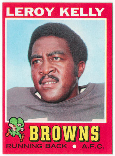 1971 Topps Football #157 Leroy Kelly