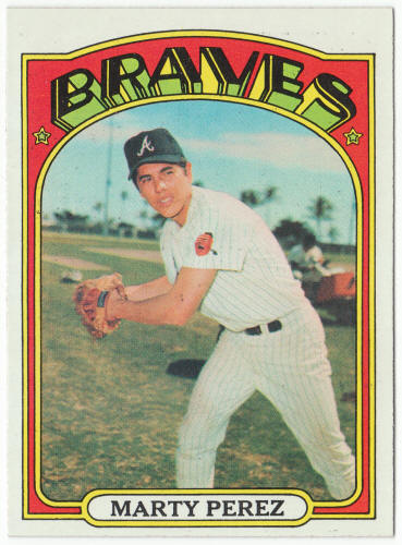 1972 Topps Baseball #119 Marty Perez