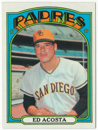 1972 Topps Baseball #123 Ed Acosta