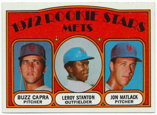 1972 Topps Baseball #141 New York Mets Rookies