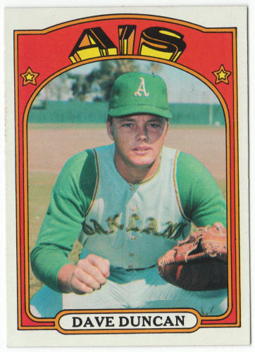 1972 Topps Baseball #17 Dave Duncan