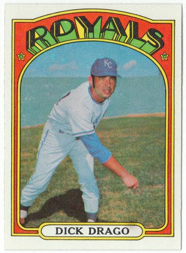 1972 Topps Baseball #205 Dick Drago