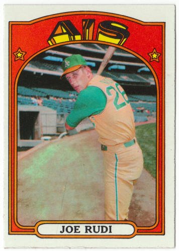 1972 Topps Baseball #209 Joe Rudi