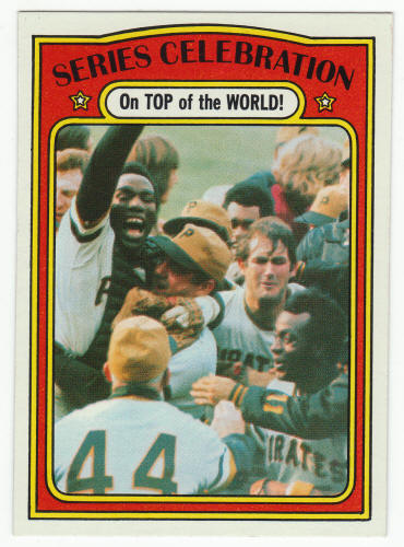 1972 Topps World Series Celebration #230 front