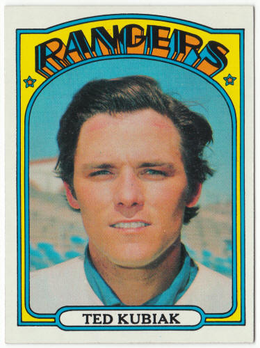 1972 Topps Baseball #23 Ted Kubiak