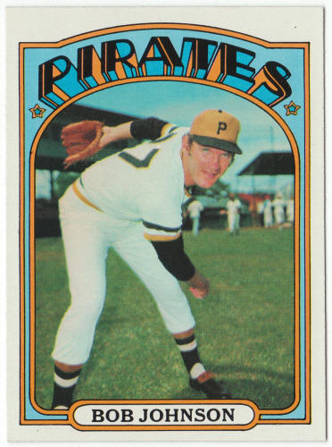 1972 Topps Baseball #27 Bob Johnson