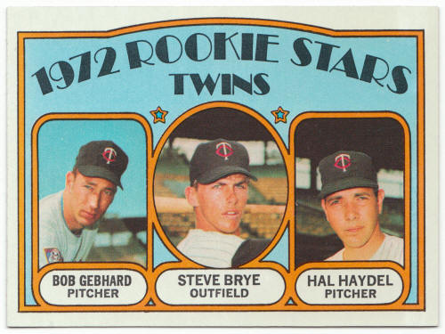 1972 Topps Baseball #28 Twins Rookies