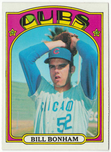 1972 Topps Baseball #29A Bill Bonham