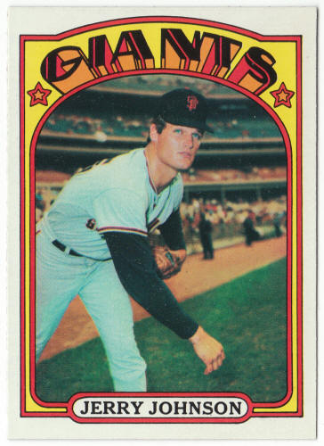 1972 Topps Baseball #35 Jerry Johnson