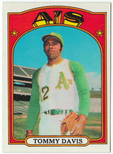 1972 Topps Baseball #41 Tommy Davis