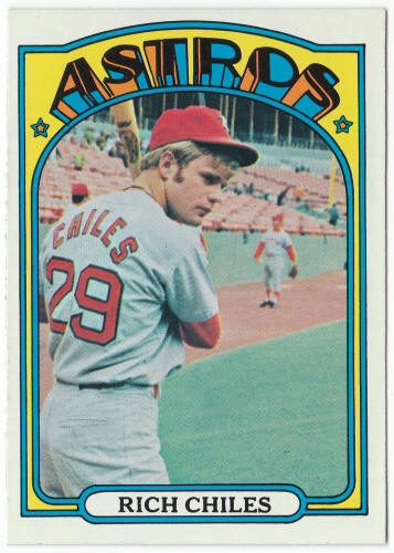 1972 Topps Baseball #56 Rich Chiles Rookie Card