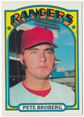 1972 Topps Baseball #64 Pete Broberg Rookie Card