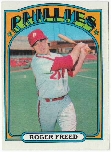 1972 Topps Baseball #69 Roger Freed